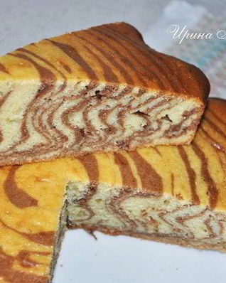 Мраморный кекс