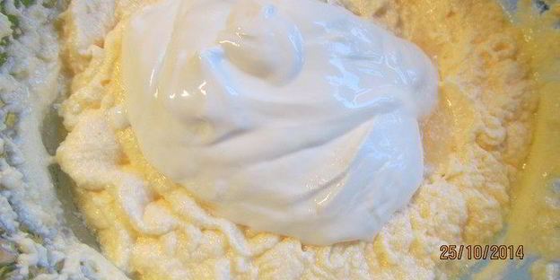 немецкий мраморный кекс с шоколадной пастой