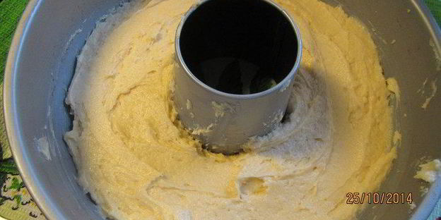 немецкий мраморный кекс с шоколадной пастой