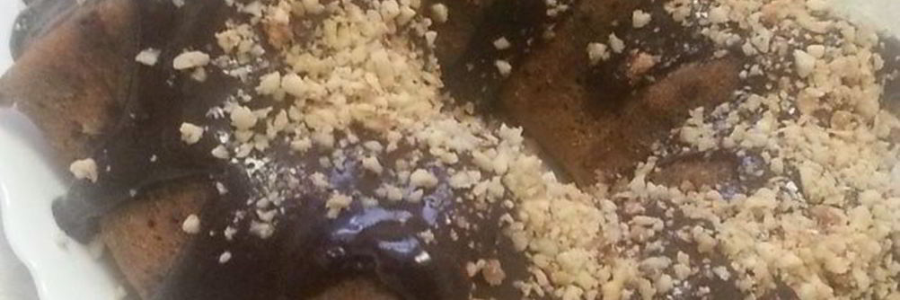 Ореховый кекс из цельнозерновой муки 9 минут