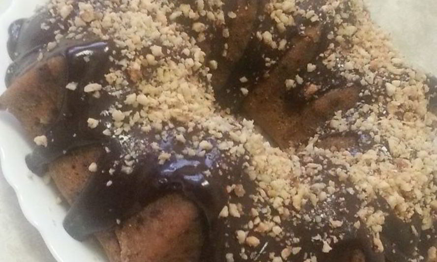 Рецепт орехового кекса из цельнозерновой муки 9 минут