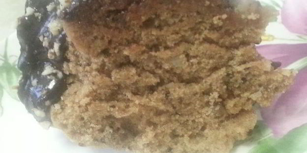 ореховый кекс из цельнозерновой муки 9 минут