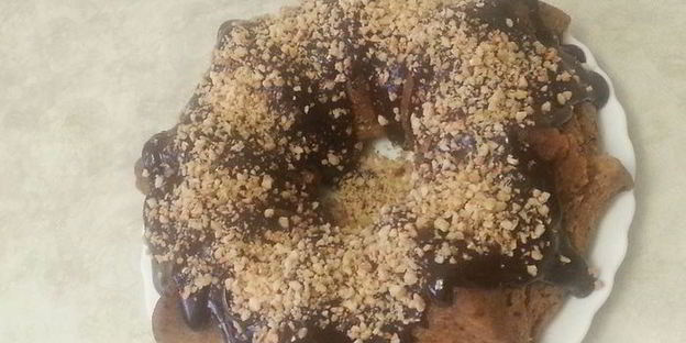 ореховый кекс из цельнозерновой муки 9 минут