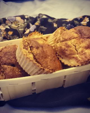 Овсяные кексы с курагой