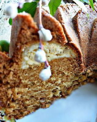 Пасхальный кекс со сливочной начинкой