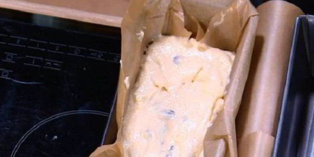 песочный кекс с изюмом