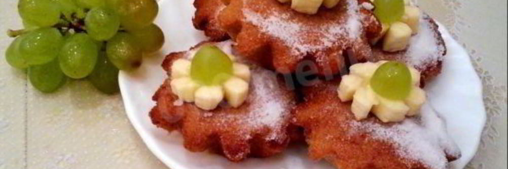 Полезные овсяно-банановые кексики