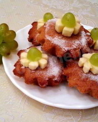 Полезные овсяно-банановые кексики