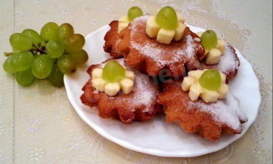 Рецепт полезных овсяно-банановые кексики