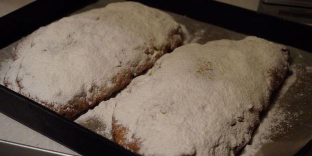 простейший рождественский штоллен