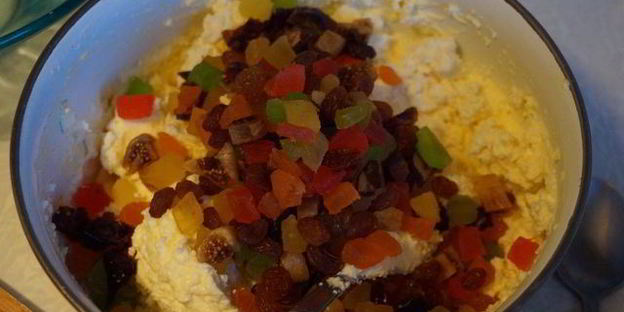 простейший рождественский штоллен