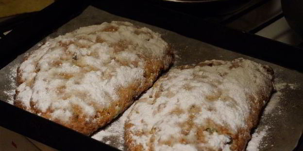 простейший рождественский штоллен