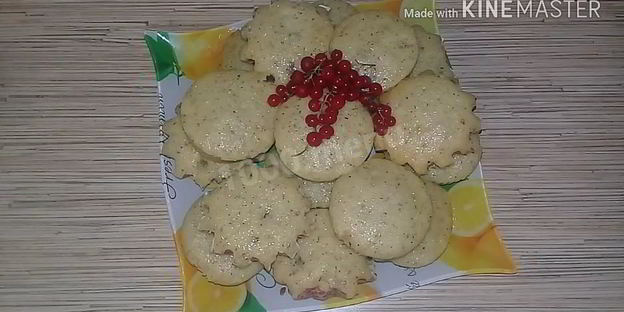 простые кексы с орехами