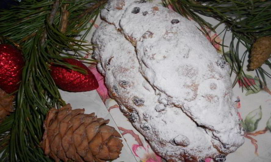 Рецепт рождественского штоллена