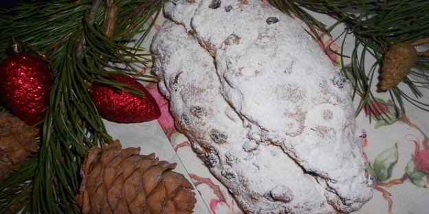 рождественский штоллен