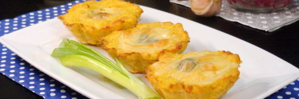 Рыбные кексы