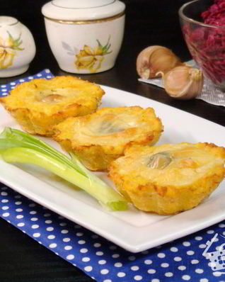 Рыбные кексы