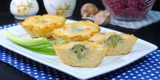 рыбные кексы