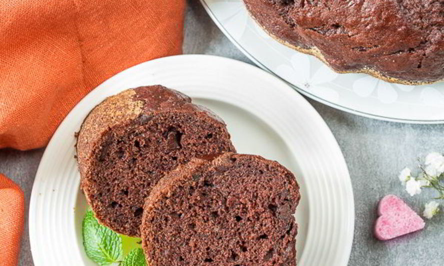 Рецепт шоколадна-бананового кекс