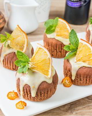 Шоколадно-картофельные кексы