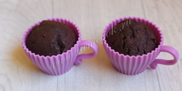 шоколадно-кофейные капкейки