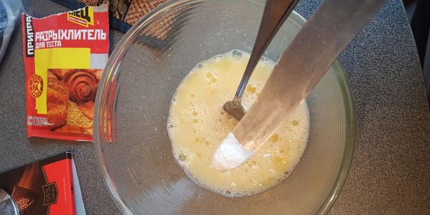 шоколадный фондан 2 шоколада