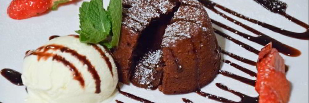 Шоколадный фондан