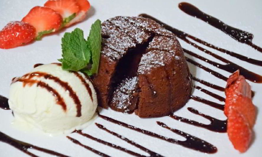 Рецепт шоколадного фондана