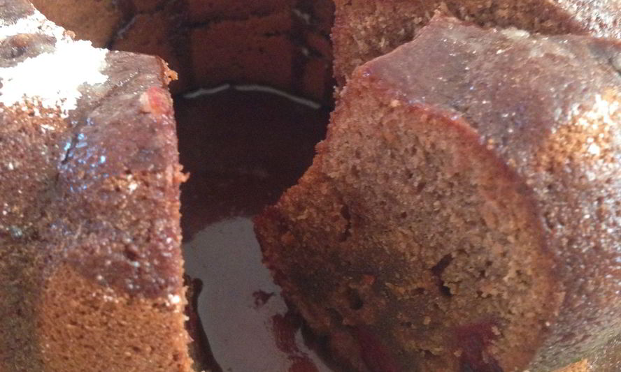 Рецепт шоколадного кекса с изюмом