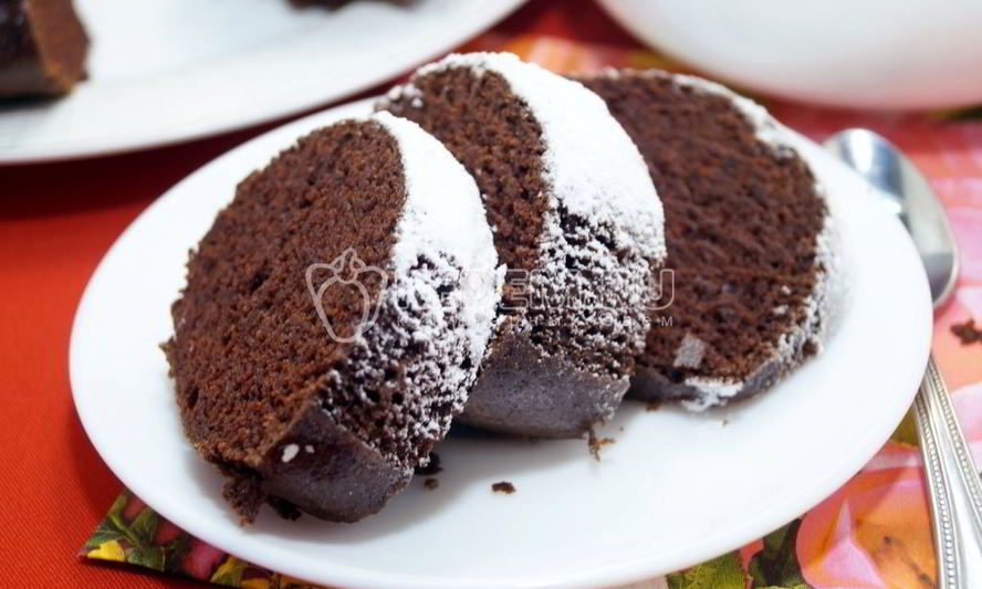 Рецепт шоколадного постного кекса