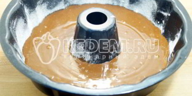 шоколадный постный кекс