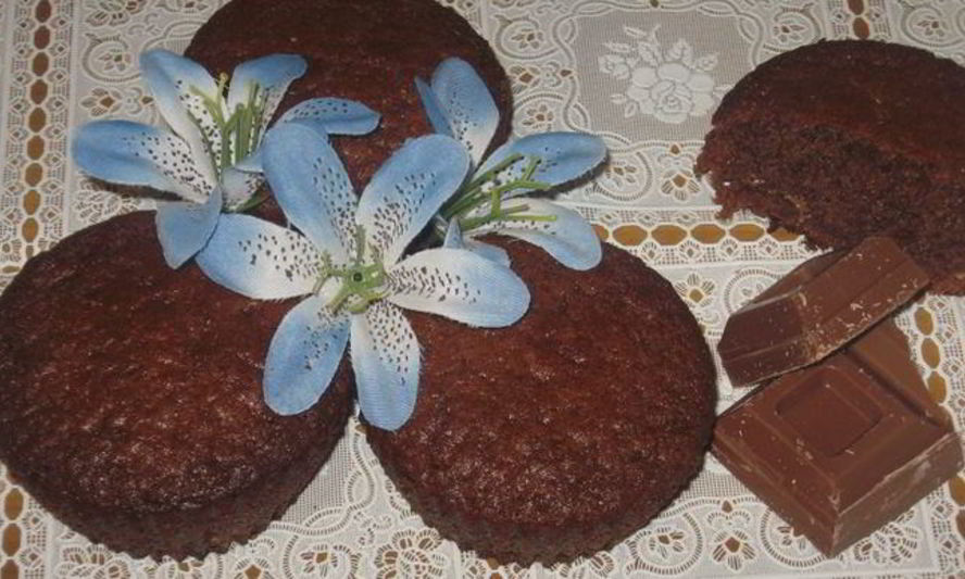 Рецепт шоколадных кексов с апельсиновыми цукатами