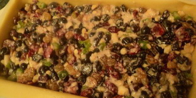 шотландский новогодний кекс