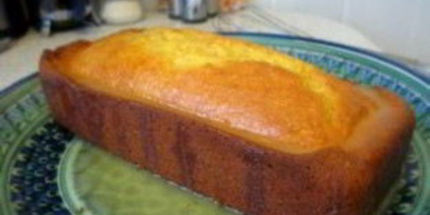 сочный апельсиновый кекс