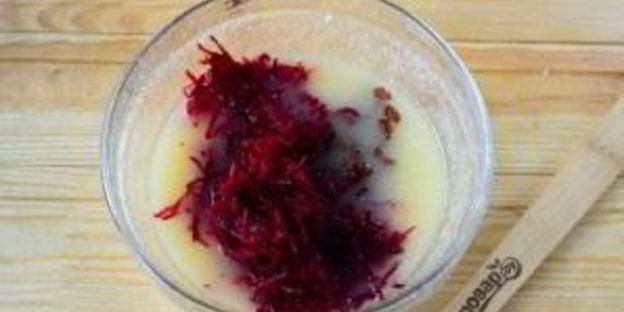 свекольный кекс