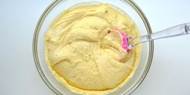 трехцветный кекс