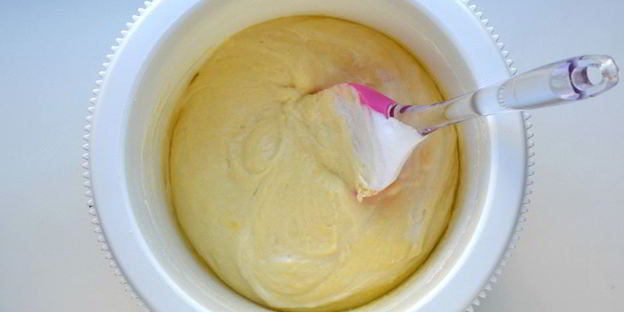 трехцветный кекс