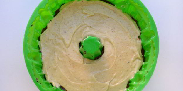 трехцветный кекс