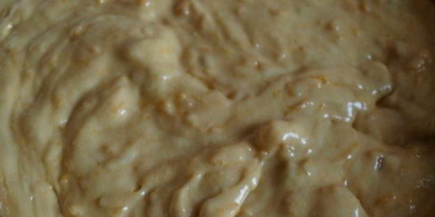 тыквенный кекс с ликером и миндалем