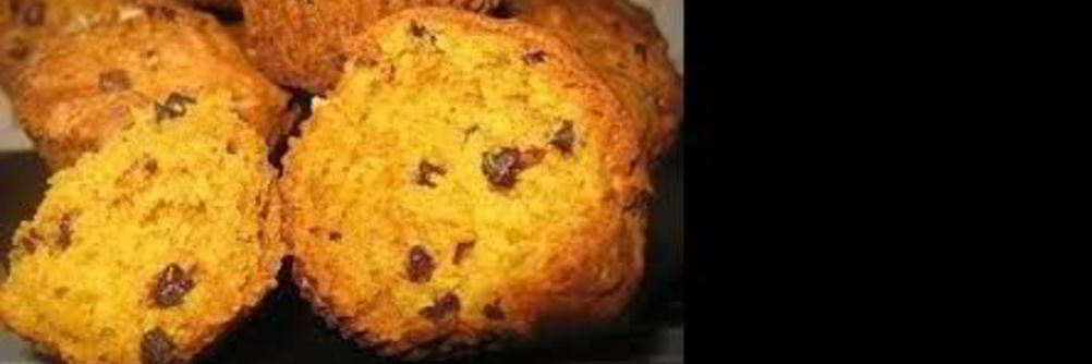 Тыквенные кексы с медом и изюмом