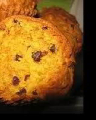 Тыквенные кексы с медом и изюмом