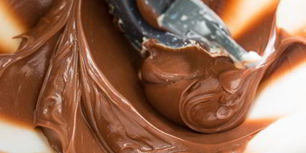 ванильные капкейки с шоколадно-ореховым кремом