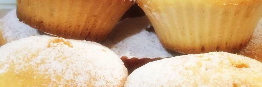 Ванильные кексы с карамелью