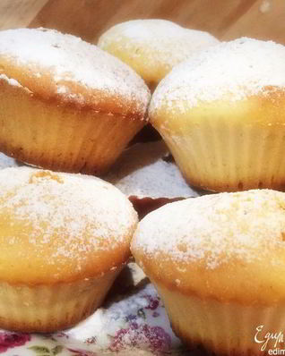 Ванильные кексы с карамелью