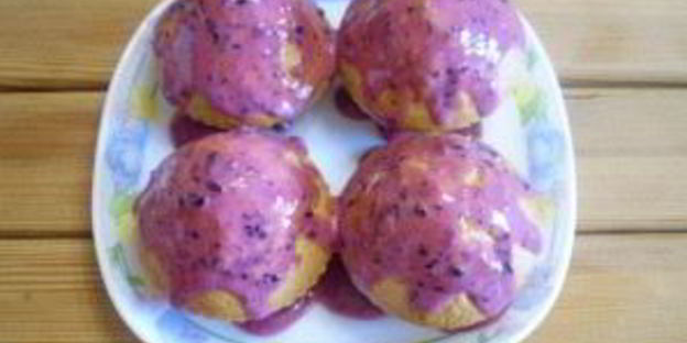 вкусные кексики в силиконовых формочках