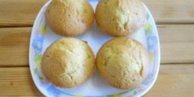 вкусные кексики в силиконовых формочках