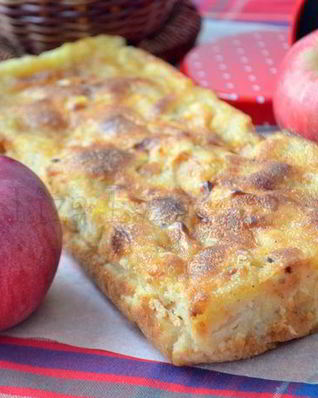 Яблочный кекс с крустильяном