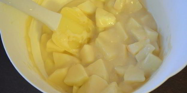 яблочный кекс с крустильяном