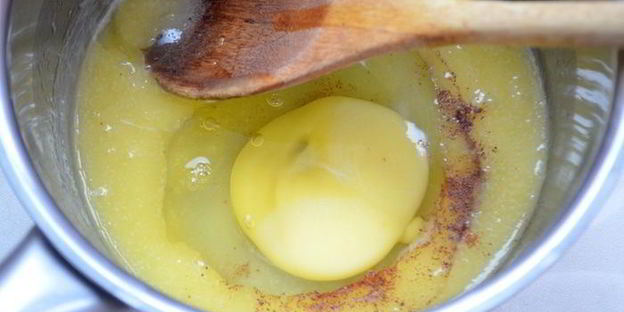 яблочный кекс с крустильяном