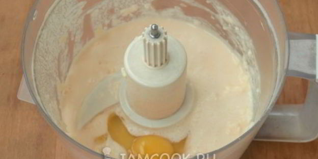 яблочный кекс с кунжутом